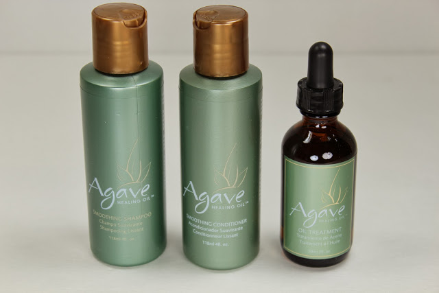 Product Review: Agave Healing Oil Smoothing Trio · Steffanys Choice