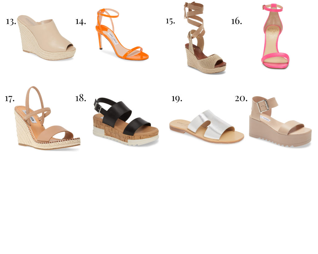 nordstrom casual sandals